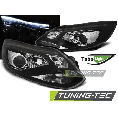 FORD FOCUS MK3 11-10.14 TUBE LIGHTS черная