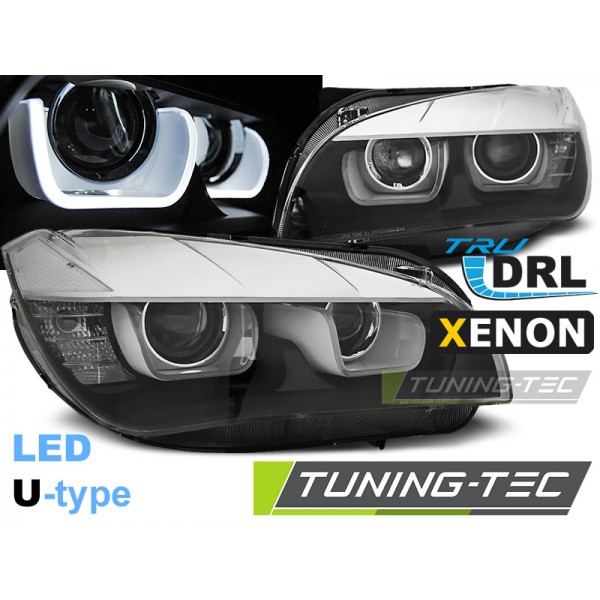 BMW X1 E84 08.12-01.14 TUBE LIGHT черная XENON