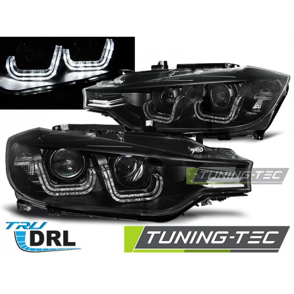 BMW F30/F31 10.11 - 05.15 черная U-LED BAR