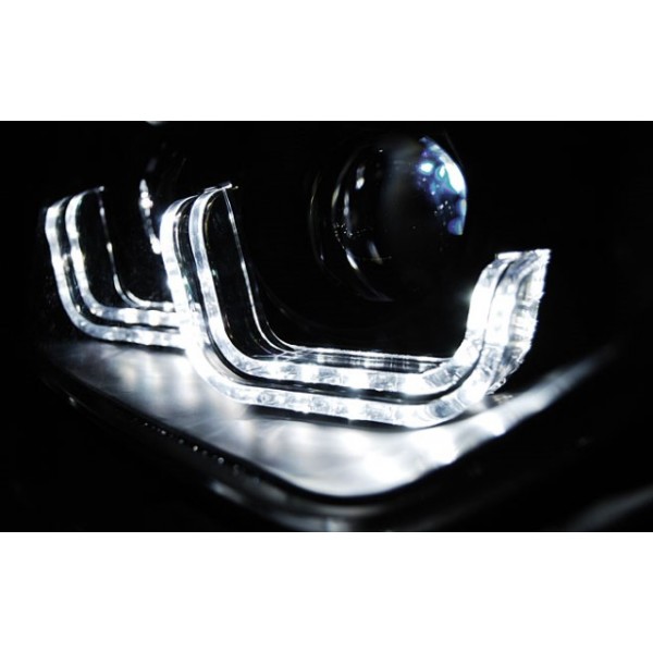 BMW F30/F31 10.11 - 05.15 черная U-LED BAR