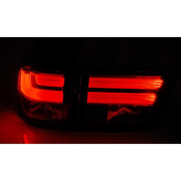 Фонари LED тюнинг BMW e70 X5 (2006-2010) красно-белые