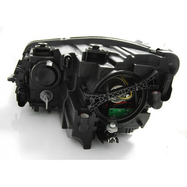 VW TOURAN II 08.10-15 черная Оптика альтернативная передняя TRU DRL