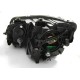 VW TOURAN II 08.10-15 черная Оптика альтернативная передняя TRU DRL
