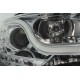 Оптика альтернативная передняя TUBE LIGHTS Tru DRL Volkswagen Jetta VI (2011-2018) хром