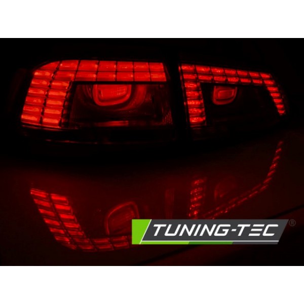 Оптика альтернативная задняя LED Volkswagen Passat B7 универсал (2010-2014) красно-белая