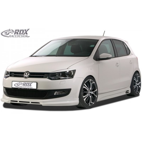 Юбка спойлер переднего бампера RDX Volkswagen Polo V (2009-...)
