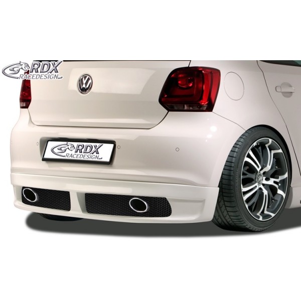 Юбка накладка RDX заднего бампера Volkswagen Polo 6R (2009-...)