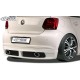 Юбка накладка RDX заднего бампера Volkswagen Polo 6R (2009-...)