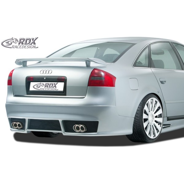 Юбка накладка RDX заднего бампера Audi A6 C5 (1997-2001)