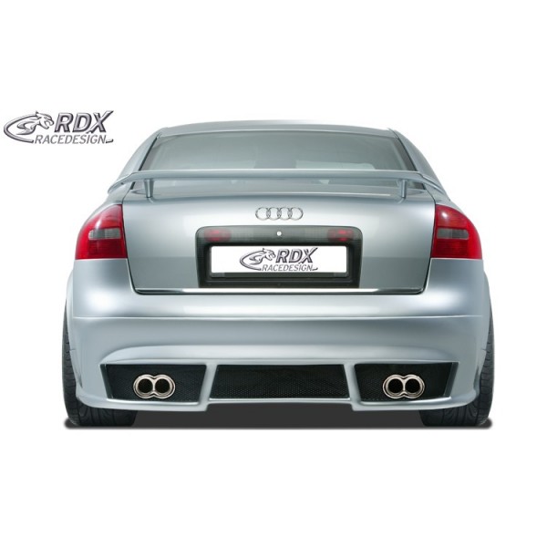 Юбка накладка RDX заднего бампера Audi A6 C5 (1997-2001)