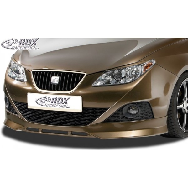 Юбка спойлер переднего бампера RDX SEAT Ibiza 6J/6J SC/6J ST (2008-2012)