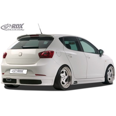 Юбка накладка RDX заднего бампера  SEAT Ibiza 6J 4/5D (2008-2012)