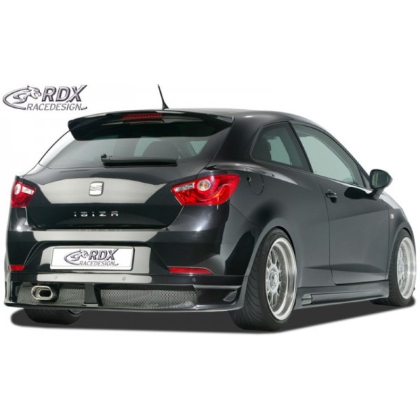 Юбка накладка RDX заднего бампера  SEAT Ibiza 6J SC 2/3D (2008-2012)