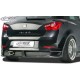 Юбка накладка RDX заднего бампера  SEAT Ibiza 6J SC 2/3D (2008-2012)