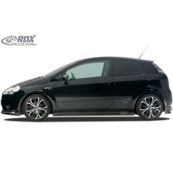 Накладки на пороги RDX GT-Race Fiat Punto EVO (2009-2012)