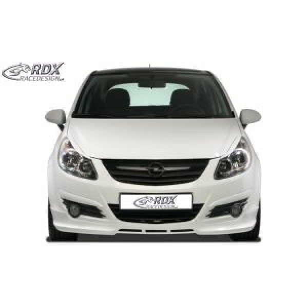 Юбка спойлер переднего бампера RDX OPEL Corsa D (2006-2011)