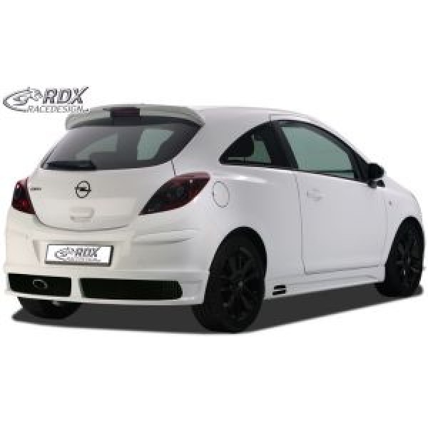 Накладки на пороги RDX GT4 Opel Corsa D (2006-2015)