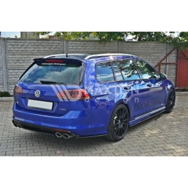 Сплиттер заднего бампера центральный Volkswagen Golf VII R Variant (2012-...)