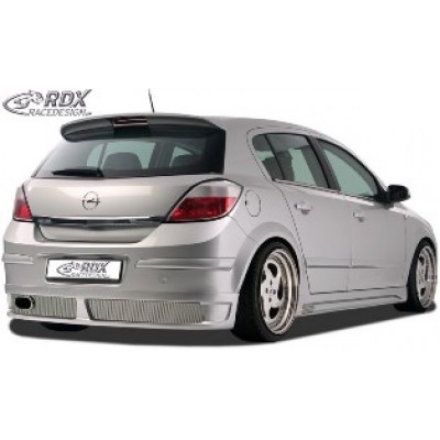 Юбка накладка RDX заднего бампера Opel Astra H (2004-2010)
