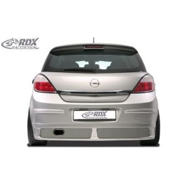 Юбка накладка RDX заднего бампера Opel Astra H (2004-2010)