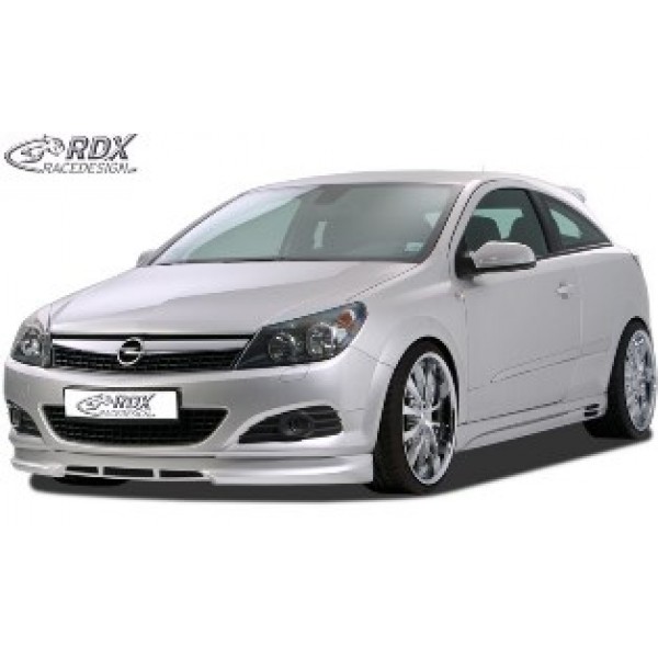 Юбка спойлер переднего бампера RDX OPEL Astra H GTC (2005-2010)