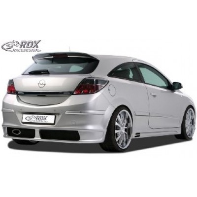 Юбка накладка RDX заднего бампера Opel Astra H GTC (2004-2010)