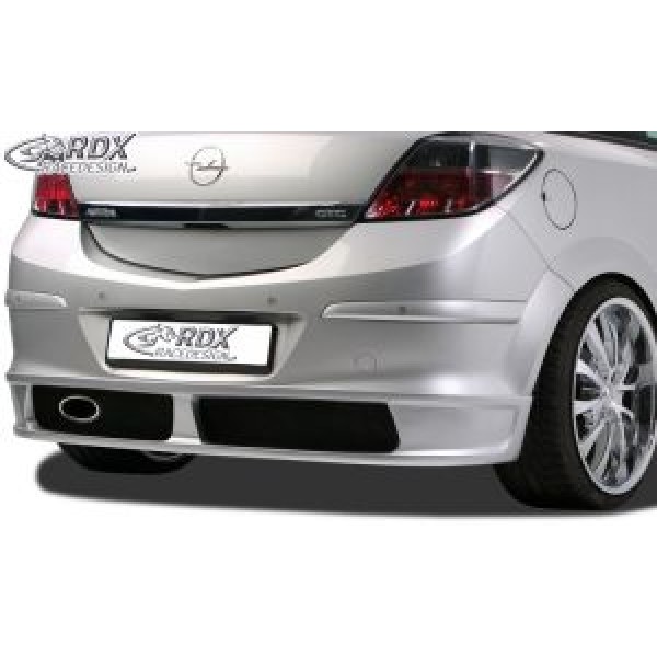 Юбка накладка RDX заднего бампера Opel Astra H GTC (2004-2010)