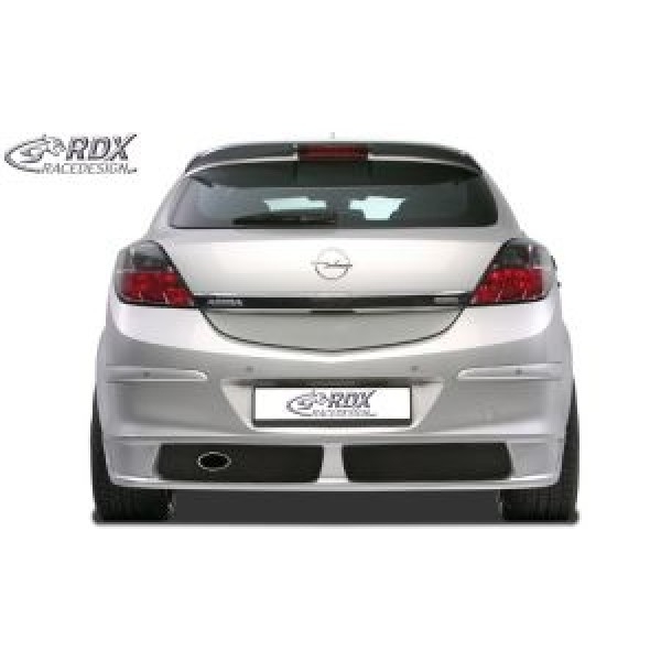 Юбка накладка RDX заднего бампера Opel Astra H GTC (2004-2010)