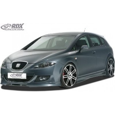 Юбка спойлер переднего бампера RDX Seat Leon II 1P (2005-2009)