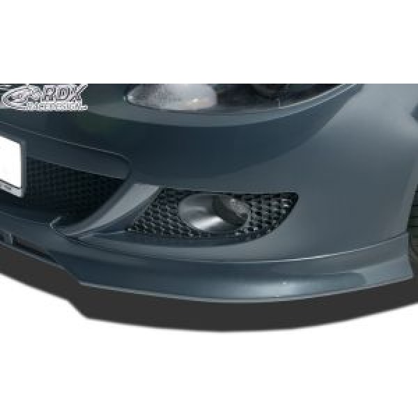 Юбка спойлер переднего бампера RDX Seat Leon II 1P (2005-2009)