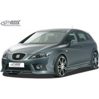 Юбка спойлер переднего бампера RDX SEAT Leon 1P FR/Cupra (2005-2009)