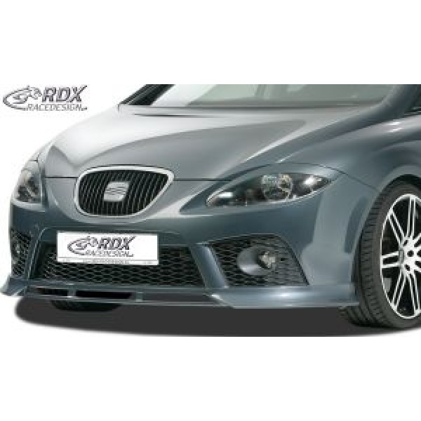 Юбка спойлер переднего бампера RDX SEAT Leon 1P FR/Cupra (2005-2009)