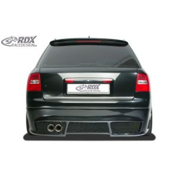 Юбка накладка RDX заднего бампера Audi A6 C5 (2001-2004)