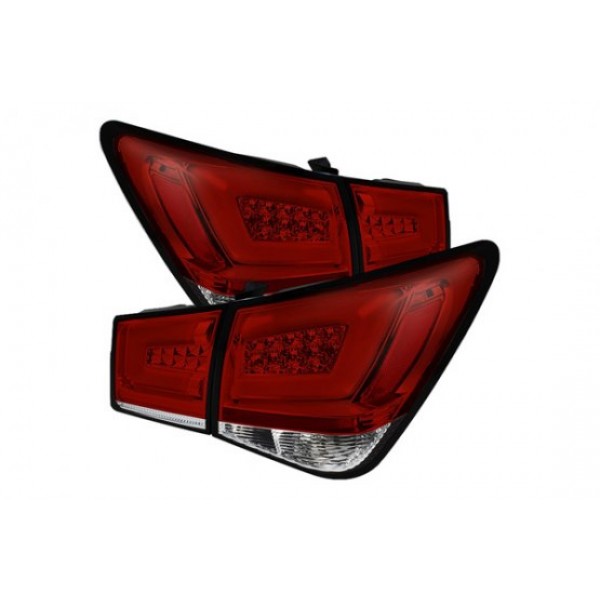 Альтернативная оптика Tube Light CCFL задняя Chevrolet Cruze (2009-...) красная