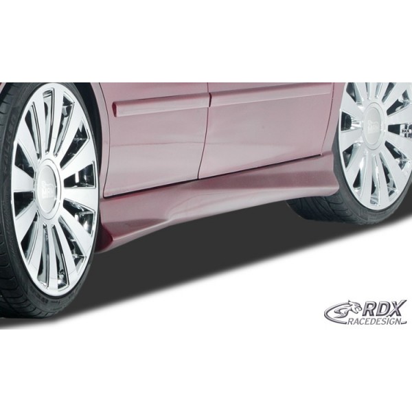 Накладки на пороги RDX Turbo Seat Leon I (1999-2005)