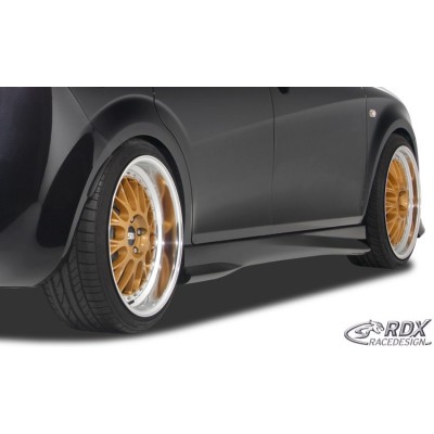 Накладки на пороги RDX Turbo Seat Leon II (2005-2012)
