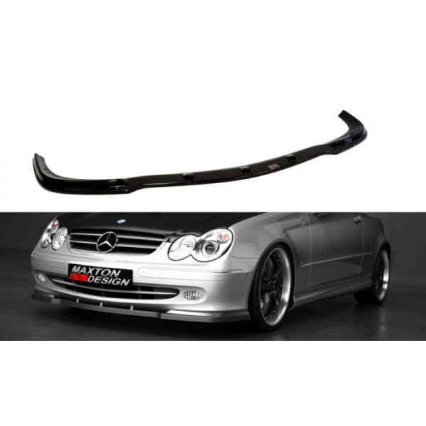 Сплиттер переднего бампера Mercedes W209 CLK-klasse (2002-...)