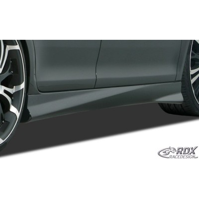 Накладки на пороги RDX TurboR Opel Astra H (2004-2010)