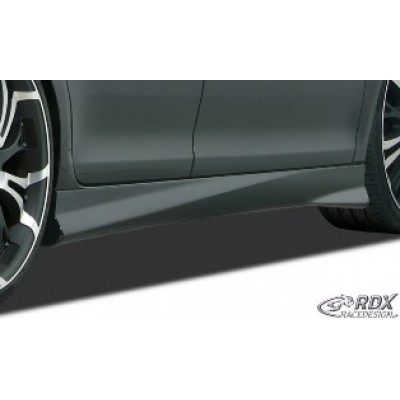 Накладки на пороги RDX TurboR Peugeot 207 (2006-2015)
