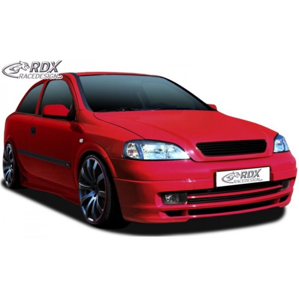 Юбка спойлер переднего бампера RDX Opel Astra G (1998-2004)