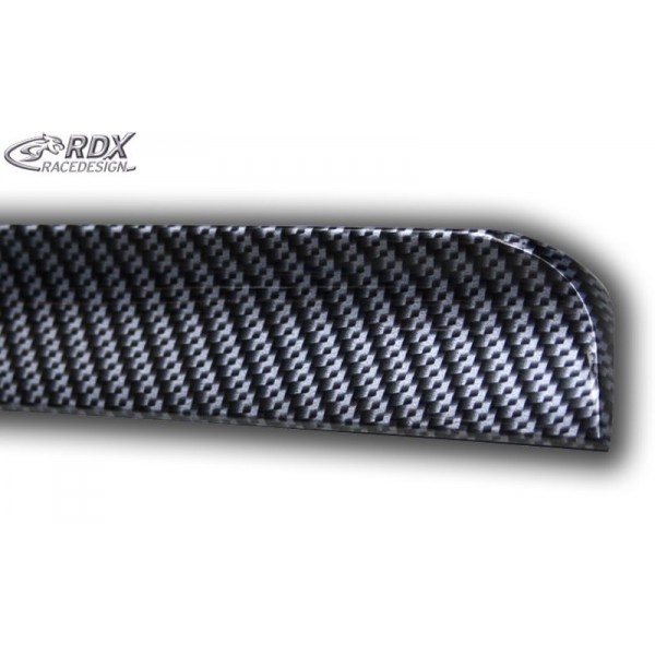 Спойлер RDX lip на крышку багажника Carbon Look (универсально)