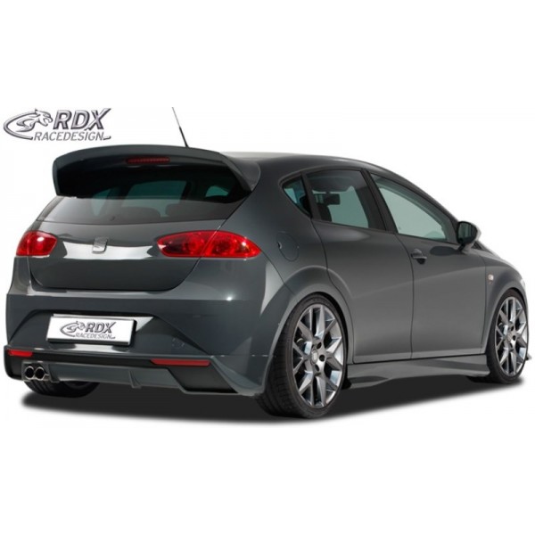 Юбка накладка RDX заднего бампера Seat Leon II (2009-2012)
