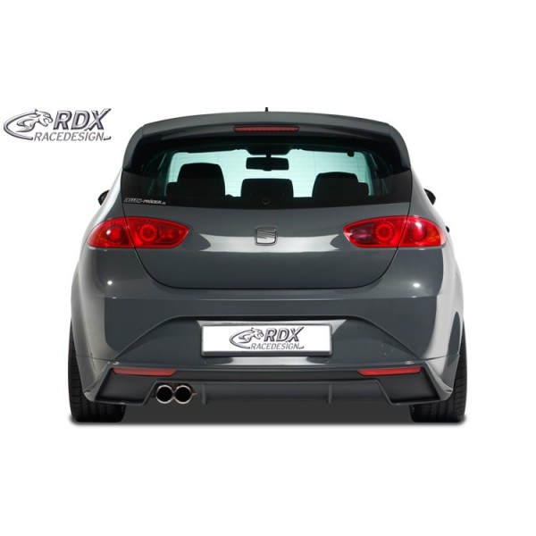 Юбка накладка RDX заднего бампера Seat Leon II (2009-2012)
