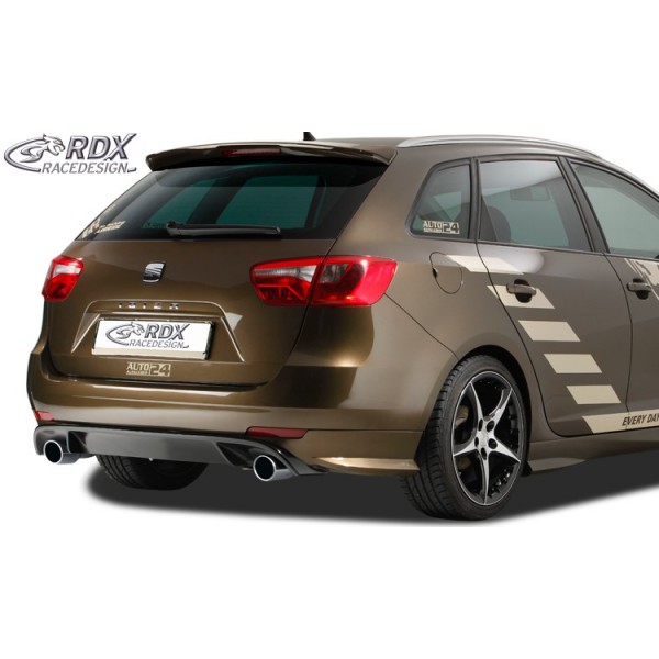 Юбка накладка RDX заднего бампера  SEAT Ibiza 6J ST (2008-2017)
