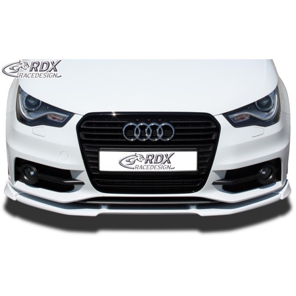 Юбка спойлер переднего бампера RDX Audi A1 S-Line (2010-2015)