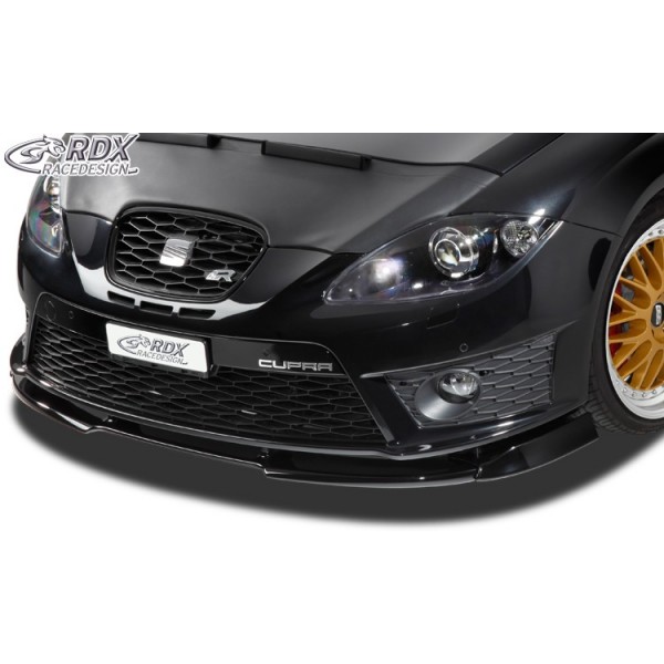 Юбка спойлер переднего бампера RDX  SEAT Leon 1P FR/Cupra (2009-2012)