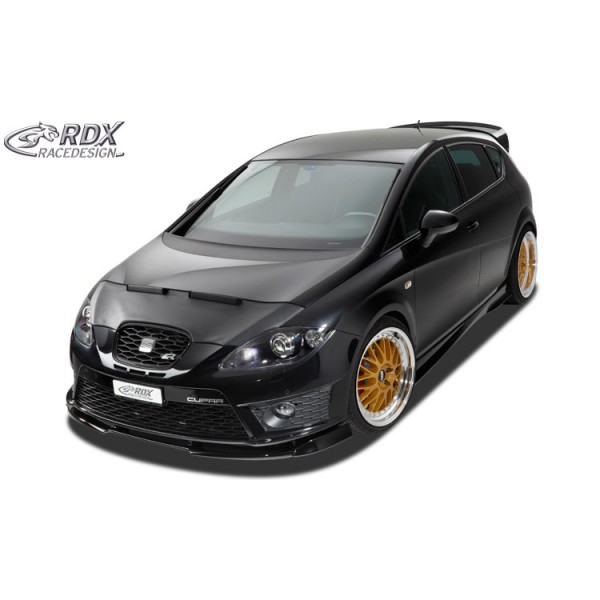 Юбка спойлер переднего бампера RDX  SEAT Leon 1P FR/Cupra (2009-2012)