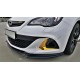 Сплиттер переднего бампера Opel Astra J OPC / VXR v.1 (2009-...)