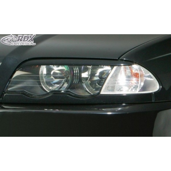 Реснички накладки на фары RDX BMW > e46 3 серия sedan/touring (1998-2001)