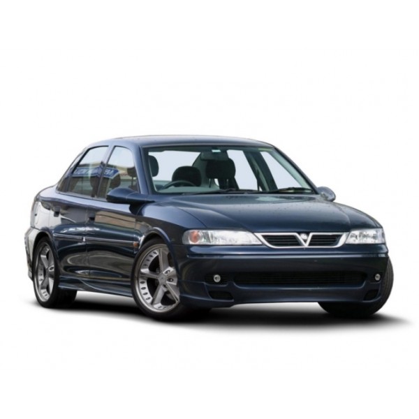 Юбка спойлер переднего бампера Opel Vectra B (1999-2002)